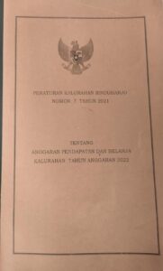 PERKAL APBKAL TAHUN 2022