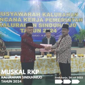MUSKAL RKP KALURAHAN SINDUHARJO